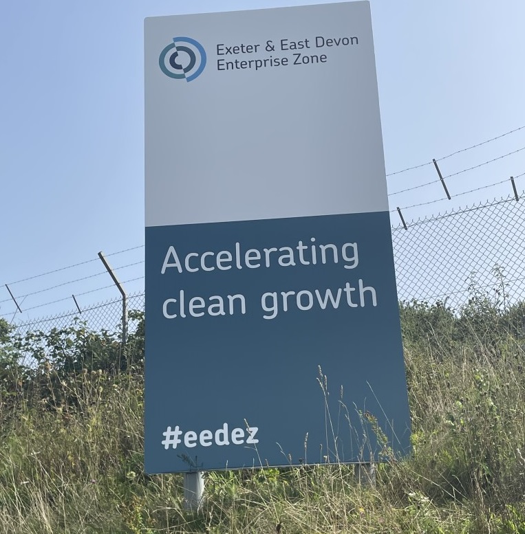 Exeter and East Devon Enterprise Zone - accelerating clean growth
