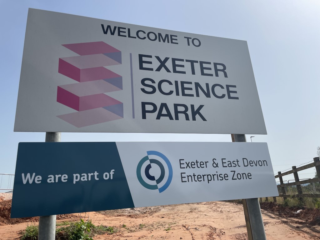 Exeter Science Park is part of Exeter and East Devon Enterprise Zone