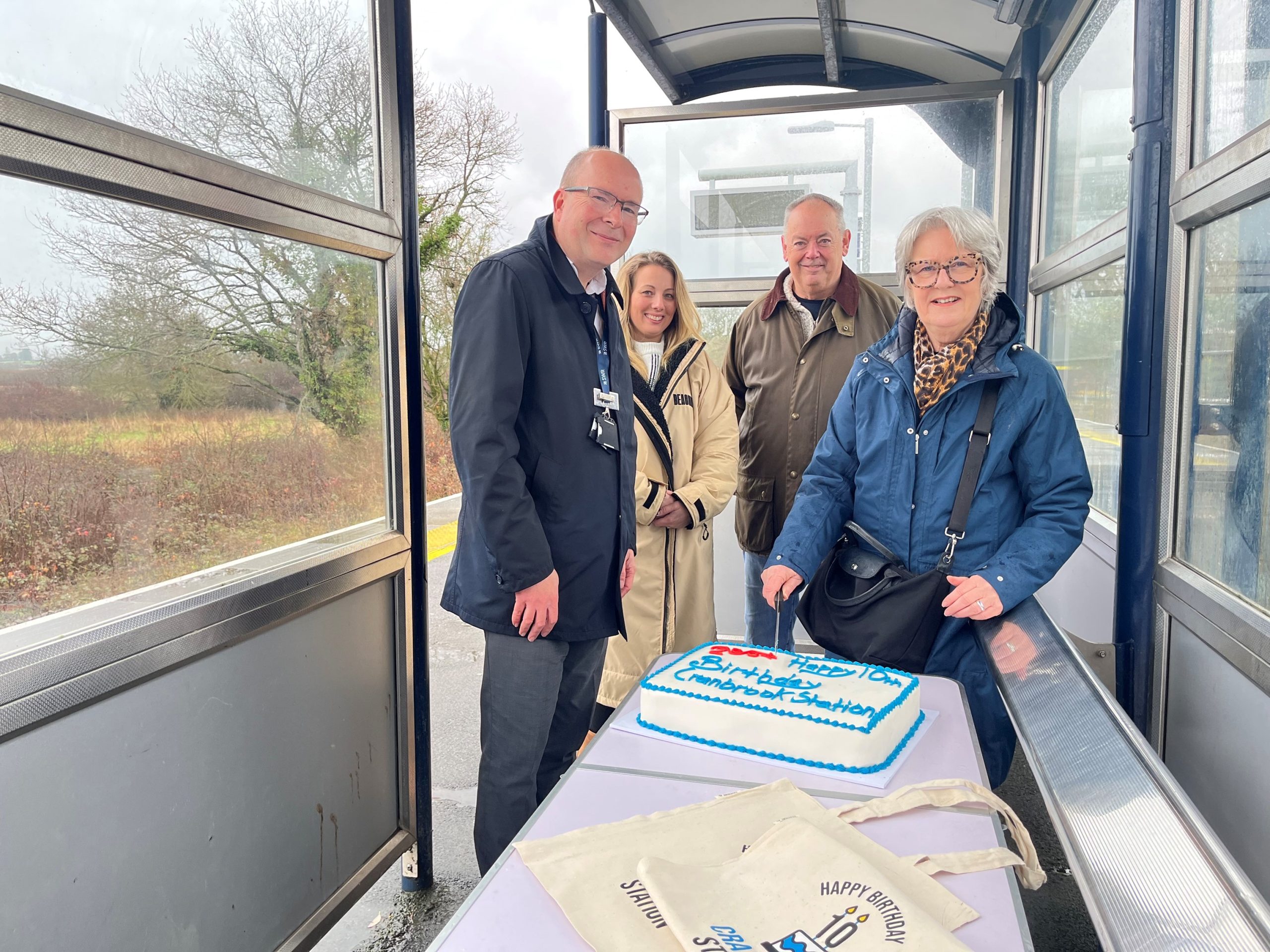 Happy 10th birthday Cranbrook train station!
