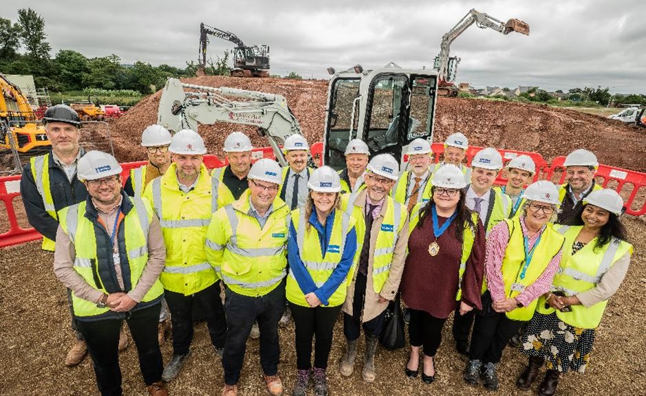 Work starts on site for Cranbrook's extra care facility
